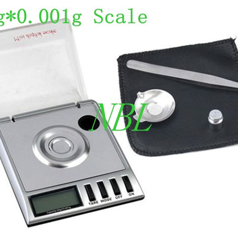 Xlab Medical - 0.001g 20g มิลลิกรัมดิจิตอล Gram Scale อัญมณีเพชรอิเล็กทรอนิกส์เครื่องชั่งน้ําหนัก