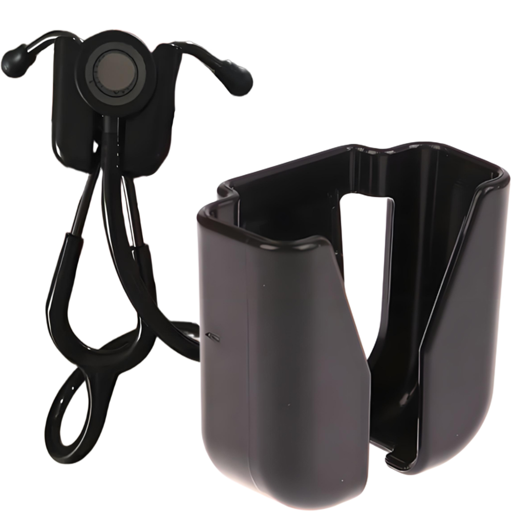 Stethoscope - คลิปหนีบหูฟังแพทย์แบบสากล ที่ยึดเข็มขัดพลาสติก ทนทาน อุปกรณ์เสริมการดูแลทางการแพทย์