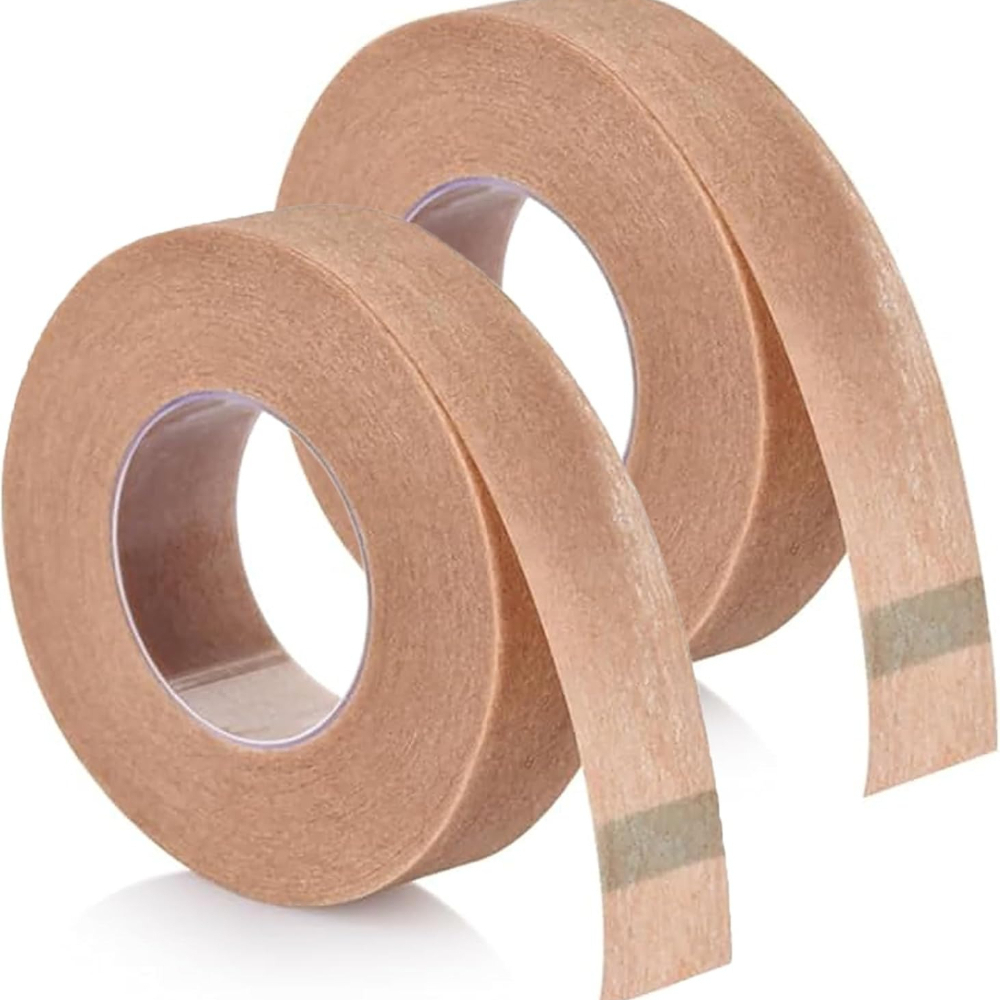 Medical Tape - เทปปิดจมูก 2 ม้วน สำหรับการผ่าตัดเสริมจมูก แผ่นปิดจมูกไมโครพอร์ เทปบางสำหรับการปรับรูปทรงจมูก