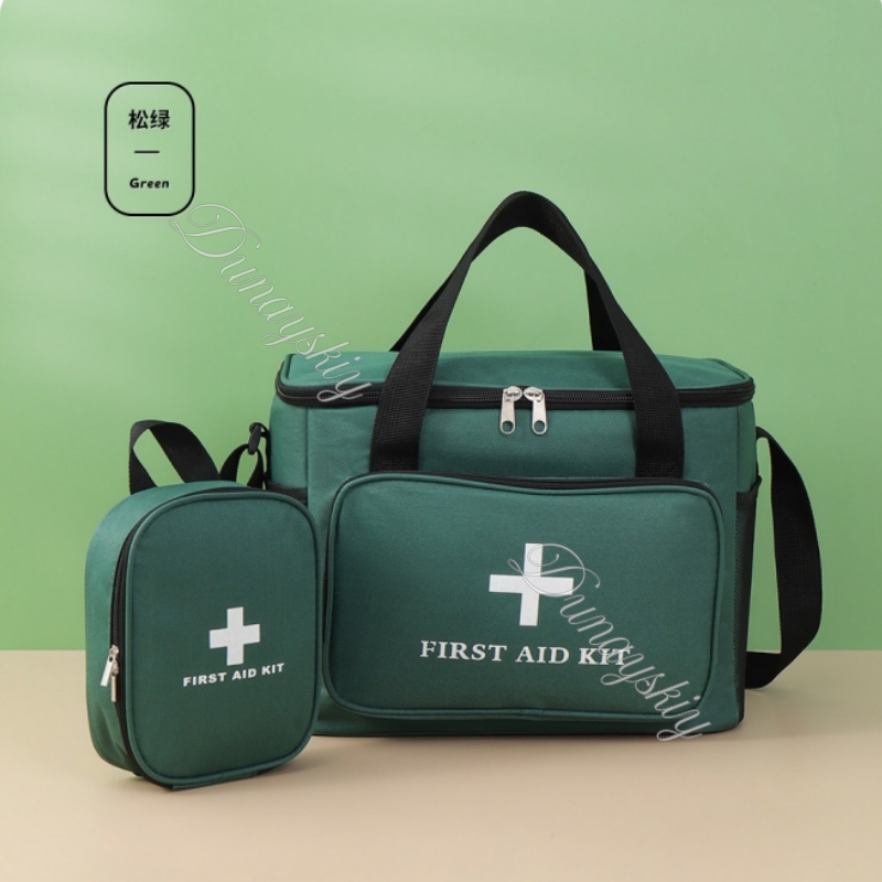 กระเป๋าชุดปฐมพยาบาลสีเขียว กระ - First Aid Kit บทวิจารณ์และราคา