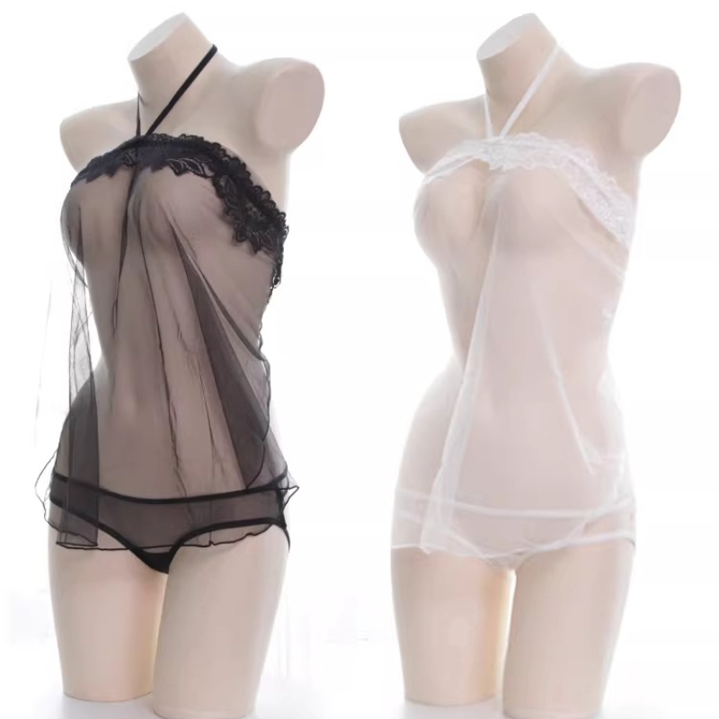 ชุดนอนซีทรูลายลูกไม้สไตล์อนิเม - Bandage บทวิจารณ์และราคา