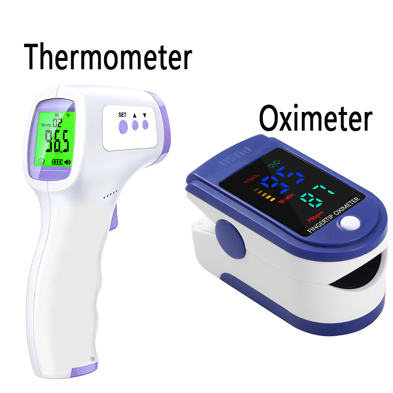 เครื่องวัดอุณหภูมิหน้าผากแบบอิ - Pulse Oximeter บทวิจารณ์และราคา