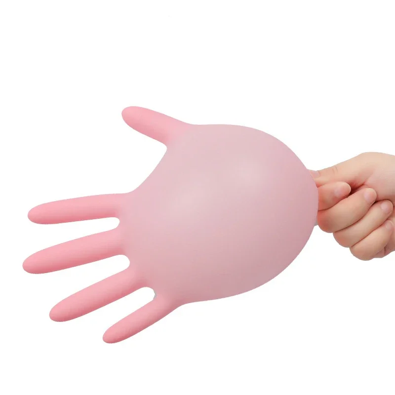 20/50/100PCS สีชมพูถุงมือไนไตร - Medical Gloves บทวิจารณ์และราคา