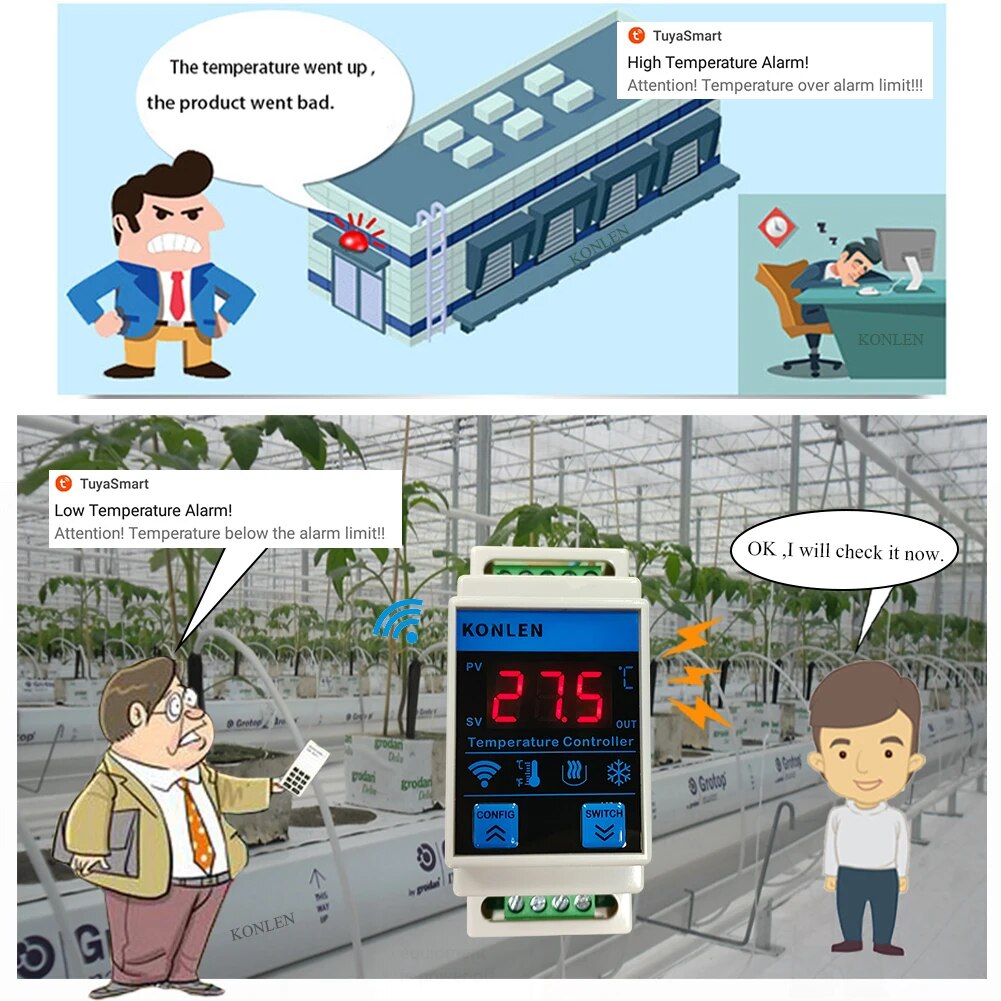 Tuya ตัวควบคุมอุณหภูมิเทอร์มอม - Lab Incubator บทวิจารณ์และราคา