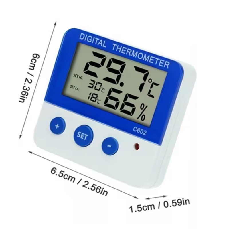 จอแสดงผล LCD เครื่องวัดอุณหภูม - Thermometer Digital บทวิจารณ์และราคา
