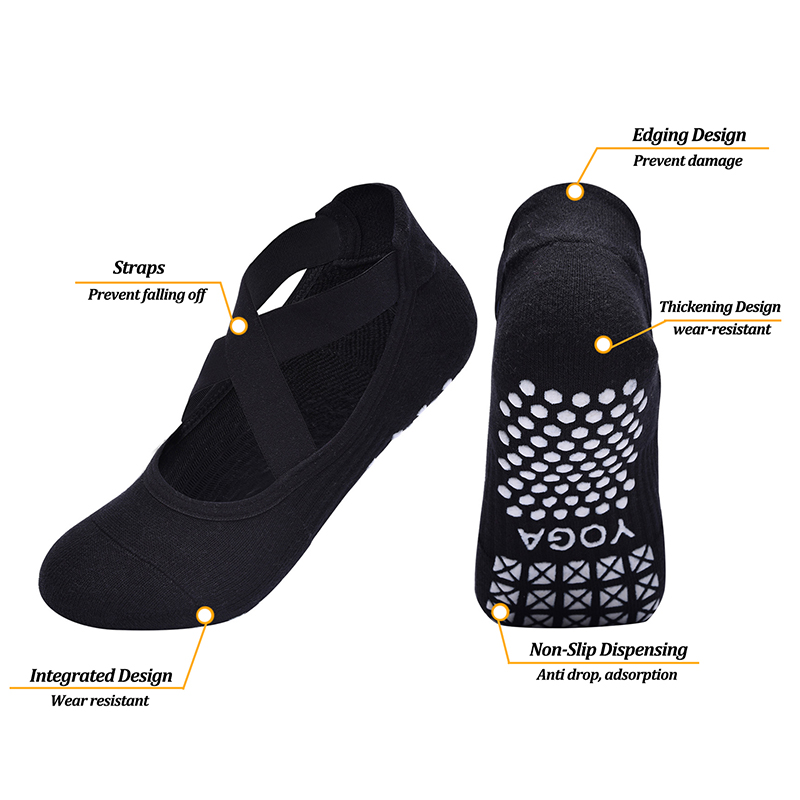 ถุงเท้าโยคะกันลื่นสำหรับผู้หญิ - Medical Tape บทวิจารณ์และราคา