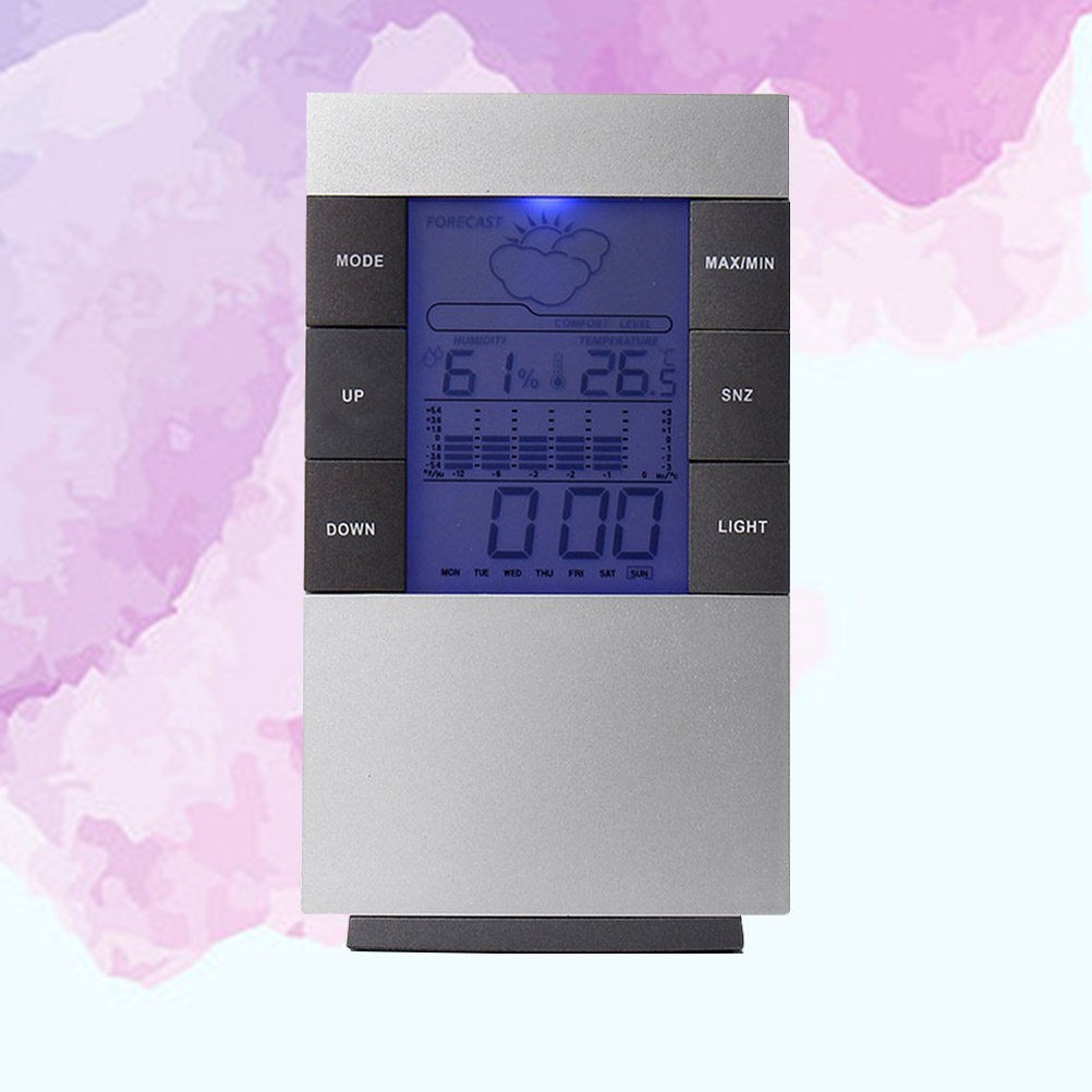 นาฬิกาปลุกดิจิทัล LCD พร้อมเทอ - Thermometer Digital บทวิจารณ์และราคา