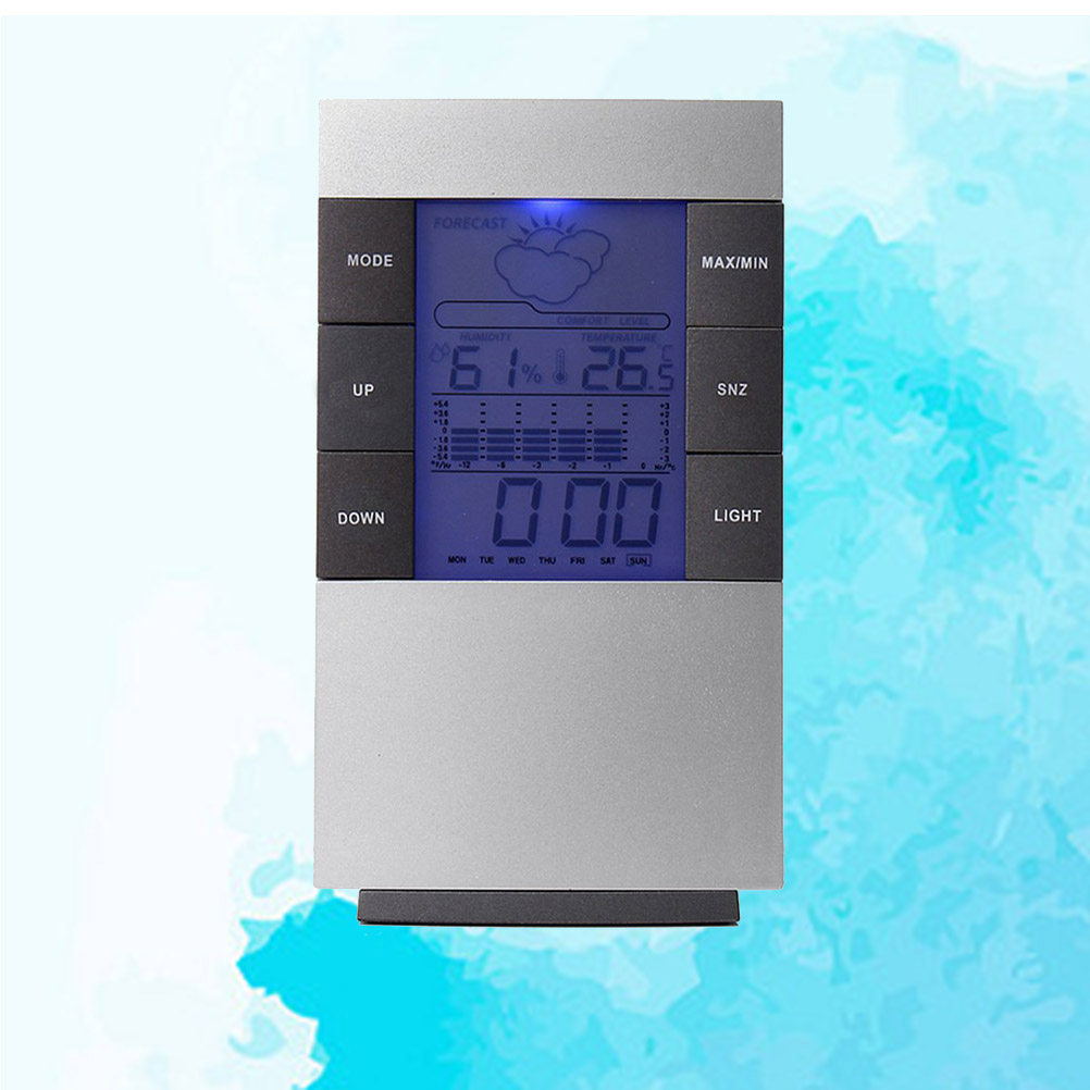 นาฬิกาปลุกดิจิทัล LCD พร้อมเทอ - Thermometer Digital บทวิจารณ์และราคา