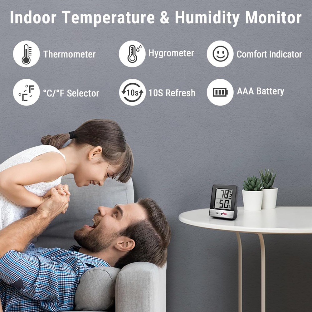 เครื่องวัดความชื้นดิจิตอล เครื - Thermometer Digital บทวิจารณ์และราคา