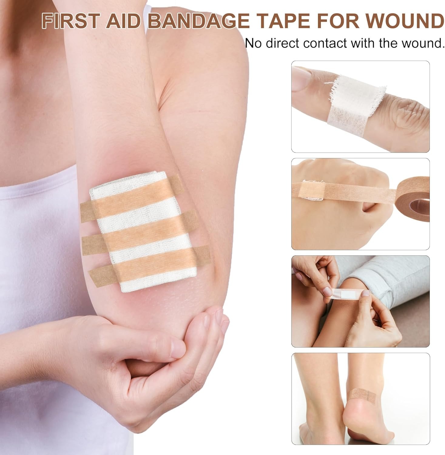เทปปิดจมูก 2 ม้วน สำหรับการผ่า - Medical Tape บทวิจารณ์และราคา
