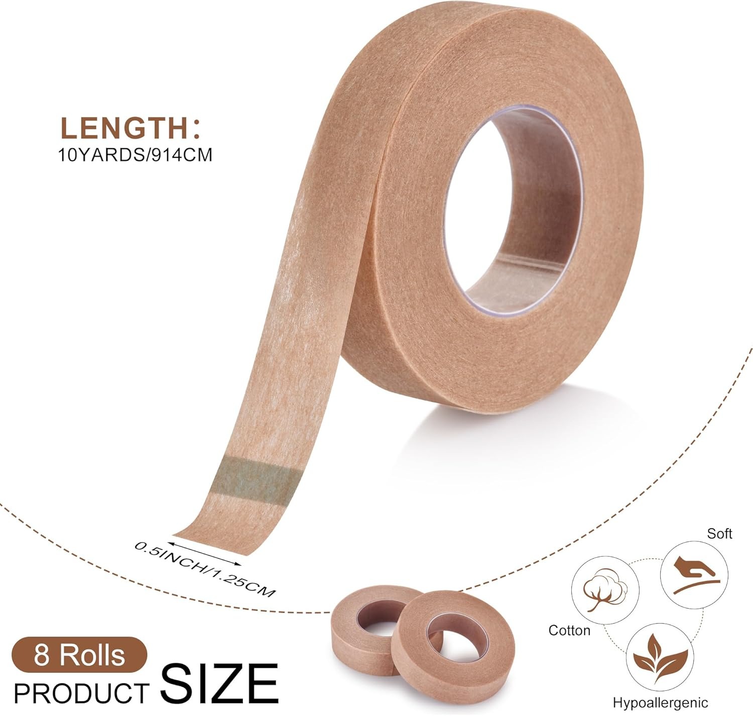 เทปปิดจมูก 2 ม้วน สำหรับการผ่า - Medical Tape บทวิจารณ์และราคา
