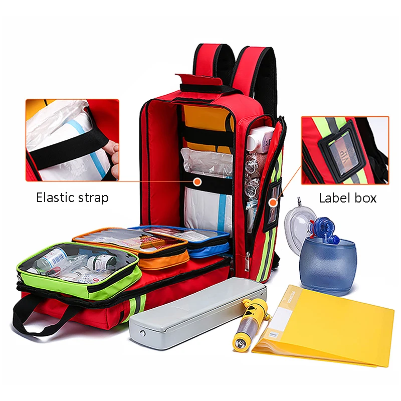 กระเป๋าเป้สำหรับช่วยเหลือฉุกเฉ - First Aid Kit บทวิจารณ์และราคา