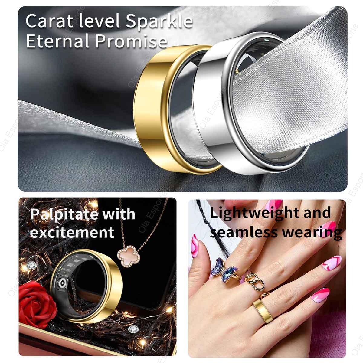 แหวนอัจฉริยะรุ่นใหม่ปี 2026 สำ - Blood Pressure Monitor บทวิจารณ์และราคา