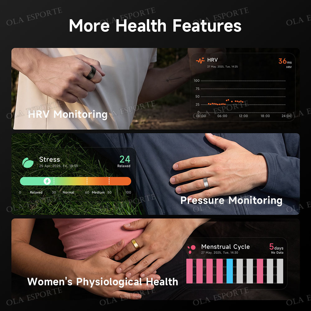 แหวนอัจฉริยะรุ่นใหม่ปี 2026 พร - Blood Pressure Monitor บทวิจารณ์และราคา